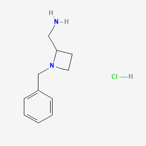 (1-Benzylazetidin-2-yl)methanamine hydrochloride