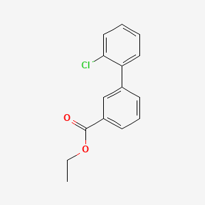 molecular formula C15H13ClO2 B13758106 Ethyl 2'-chloro-biphenyl-3-carboxylate CAS No. 773128-42-0