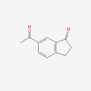 6-Acetyl-2,3-dihydro-1H-inden-1-one