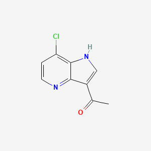 1-(7-Chloro-1H-pyrrolo[3,2-b]pyridin-3-yl)ethanone