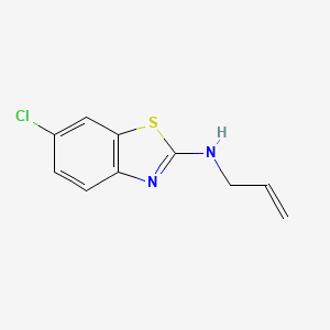 molecular formula C10H9ClN2S B13758232 N-Allyl-6-chlorobenzo[d]thiazol-2-amine 