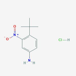 4-(tert-Butyl)-3-nitroaniline hydrochloride