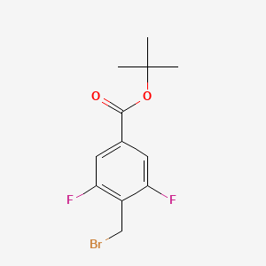 Tert-butyl 4-(bromomethyl)-3,5-difluorobenzoate