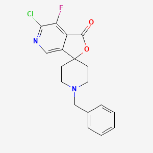 1'-Benzyl-6-chloro-7-fluoro-1H-spiro[furo[3,4-C]pyridine-3,4'-piperidin]-1-one