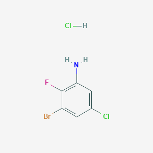 3-Bromo-5-chloro-2-fluoroaniline hydrochloride