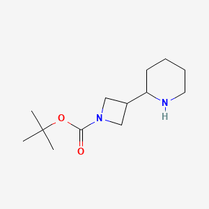 Tert-butyl 3-(piperidin-2-YL)azetidine-1-carboxylate