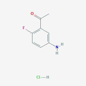 1-(5-Amino-2-fluorophenyl)ethanone hcl