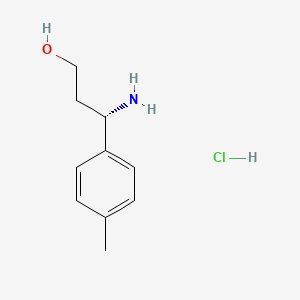 (S)-3-P-Tolyl-beta-alaninol hcl