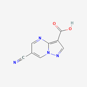 6-Cyanopyrazolo[1,5-A]pyrimidine-3-carboxylic acid
