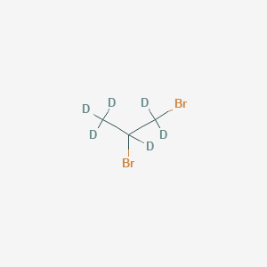 molecular formula C3H6Br2 B13758492 1,2-Dibromopropane-D6 