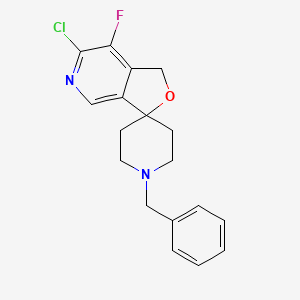 1'-Benzyl-6-chloro-7-fluoro-1H-spiro[furo[3,4-C]pyridine-3,4'-piperidine]