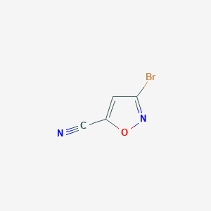 3-Bromoisoxazole-5-carbonitrile