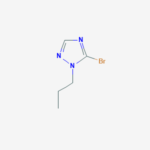 molecular formula C5H8BrN3 B1375864 5-bromo-1-propyl-1H-1,2,4-triazole CAS No. 64907-53-5