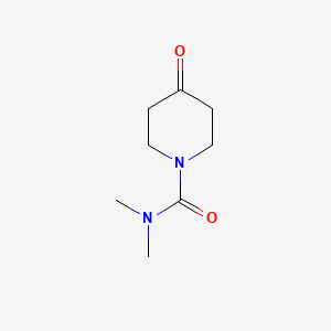 molecular formula C8H14N2O2 B1375865 N,N-dimethyl-4-oxopiperidine-1-carboxamide CAS No. 648895-43-6