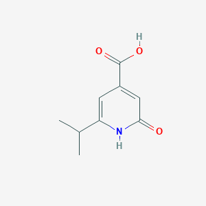 2-Oxo-6-(propan-2-yl)-1,2-dihydropyridine-4-carboxylic acid