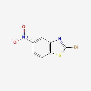 molecular formula C7H3BrN2O2S B1375873 2-Bromo-5-nitrobenzo[D]thiazole CAS No. 3507-44-6