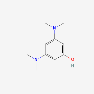 molecular formula C10H16N2O B1375874 3,5-双(二甲氨基)苯酚 CAS No. 16857-98-0