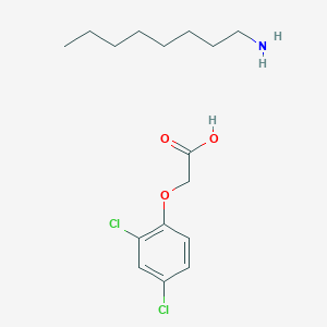 molecular formula C16H25Cl2NO3 B13758896 Octylamine 2,4-dichlorophenoxyacetate CAS No. 2212-53-5