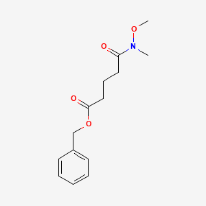 Benzyl 5-[Methoxy(methyl)amino]-5-oxopentanoate