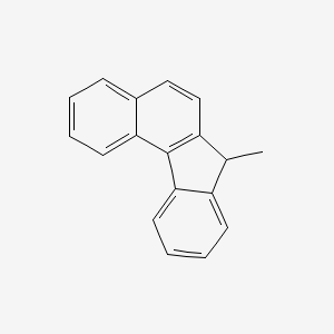 molecular formula C18H14 B13758924 7-methyl-7H-benzo[c]fluorene CAS No. 52086-07-4