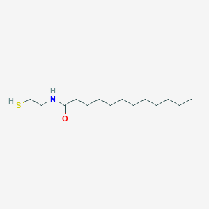 molecular formula C14H29NOS B13758963 N-(2-sulfanylethyl)dodecanamide CAS No. 6162-66-9