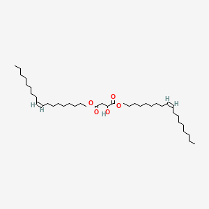 molecular formula C40H74O5 B13758986 Dioleyl malate CAS No. 52030-95-2