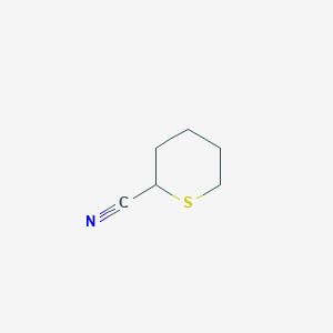 molecular formula C6H9NS B1375900 Thiane-2-carbonitrile CAS No. 146428-12-8