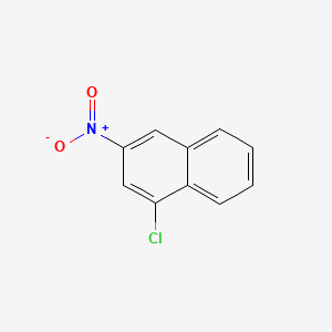 molecular formula C10H6ClNO2 B13759002 1-Chloro-3-nitronaphthalene CAS No. 53526-29-7