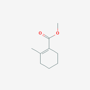 molecular formula C9H14O2 B13759035 Methyl-2-methyl-1-cyclohexene-1-carboxylate 