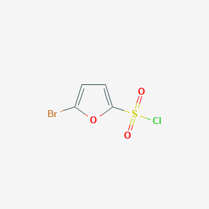 molecular formula C4H2BrClO3S B1375913 5-Bromofuran-2-sulfonyl chloride CAS No. 1421601-06-0