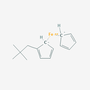 molecular formula C15H20Fe B13759271 Neopentylferrocene CAS No. 1277-58-3