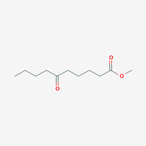 molecular formula C11H20O3 B13759532 Methyl 6-oxodecanoate 