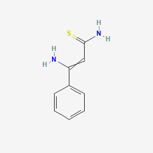 2-Propenethioamide, 3-amino-3-phenyl-