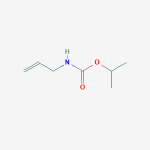 molecular formula C7H13NO2 B13759580 propan-2-yl N-prop-2-enylcarbamate CAS No. 25070-71-7