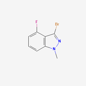 3-Bromo-4-fluoro-1-methyl-1h-indazole