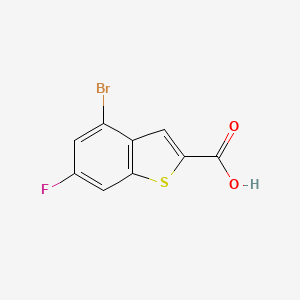 4-Bromo-6-fluorobenzo[b]thiophene-2-carboxylic acid