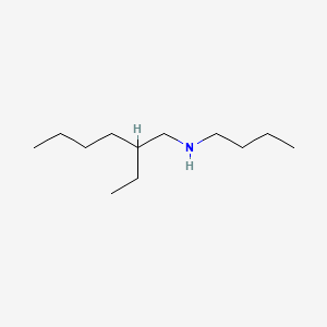 molecular formula C12H27N B13759729 N-Butyl-2-ethylhexylamine CAS No. 61614-51-5