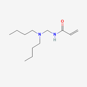molecular formula C12H24N2O B13759804 N-((Dibutylamino)methyl)acrylamide CAS No. 57166-83-3