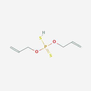 molecular formula C6H11O2PS2 B13759818 O,O-Diallyl dithiophosphate CAS No. 5851-14-9