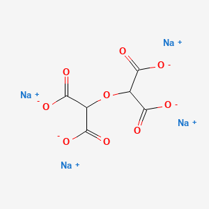 molecular formula C6H2Na4O9 B13759834 Tetrasodium ditartronate CAS No. 57503-74-9