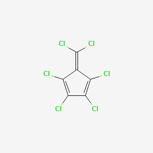 molecular formula C6Cl6 B13759871 Hexachlorofulvene CAS No. 6317-25-5