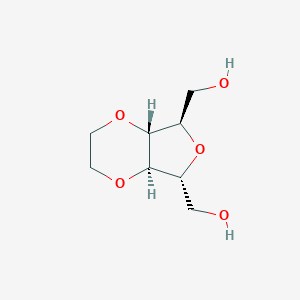molecular formula C8H14O5 B137599 Ahed-man CAS No. 149297-15-4