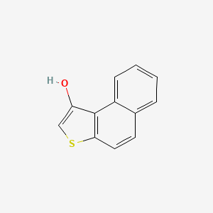 molecular formula C12H8OS B13759919 Naphtho[2,1-B]thiophene-1-OL CAS No. 60569-00-8