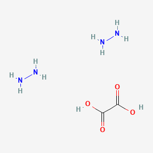 molecular formula C2H10N4O4 B13759921 Dihydrazine, oxalate CAS No. 7335-67-3