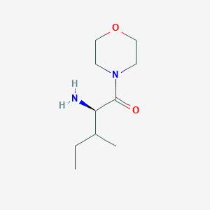 molecular formula C10H20N2O2 B13759937 2-Amino-3-methyl-1-morpholin-4-yl-pentan-1-one CAS No. 1379448-59-5