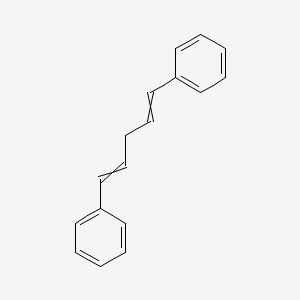 molecular formula C17H16 B13760015 1,5-Diphenyl-1,4-pentadiene 
