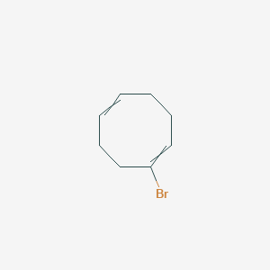 molecular formula C8H11B B1376004 1-Bromocycloocta-1,5-diene CAS No. 57559-44-1