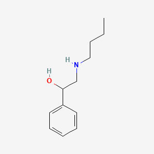 molecular formula C12H19NO B13760094 2-(Butylamino)-1-phenylethanol CAS No. 6273-86-5