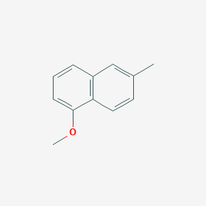 molecular formula C12H12O B13760312 1-Methoxy-6-methylnaphthalene CAS No. 24894-77-7