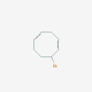 molecular formula C8H11Br B13760380 6-Bromocycloocta-1,4-diene CAS No. 23359-89-9